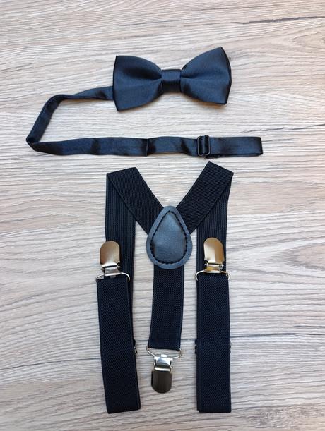 Chlapčenské traky a motýlik - 13 farieb,