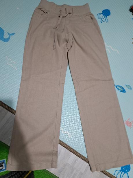 Ľanové nohavice moodo xs, xs