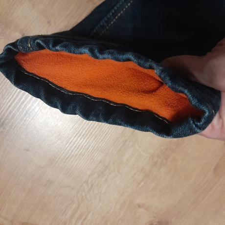 Rifle zateplené flísom, palomino,128