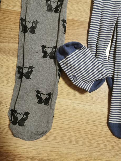 Pančuchy + silonky s mačičkami, pompdelux,122