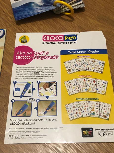 Croco pero - vyuka anglickeho jazyka od 3 rokov, 