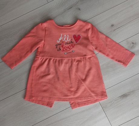 Mikinové šaty lupilu 86/92, lupilu,86