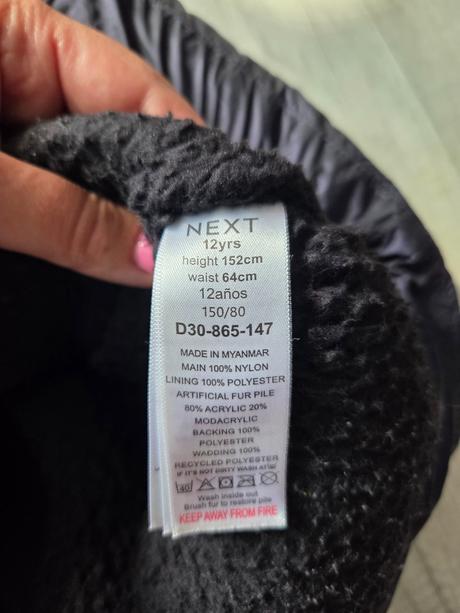 Zimná dlhšia bunda, next,152