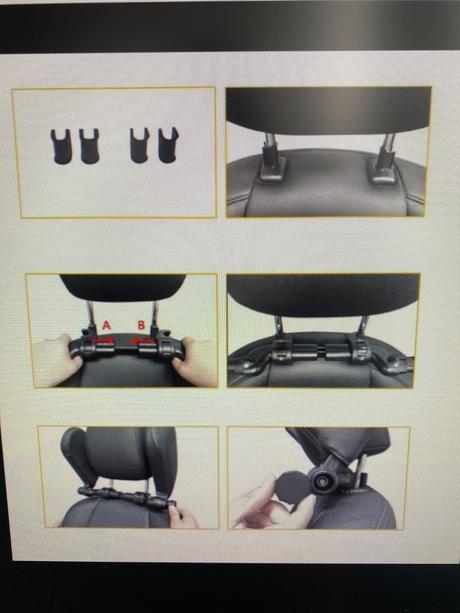 Opierka hlavy do auta, 