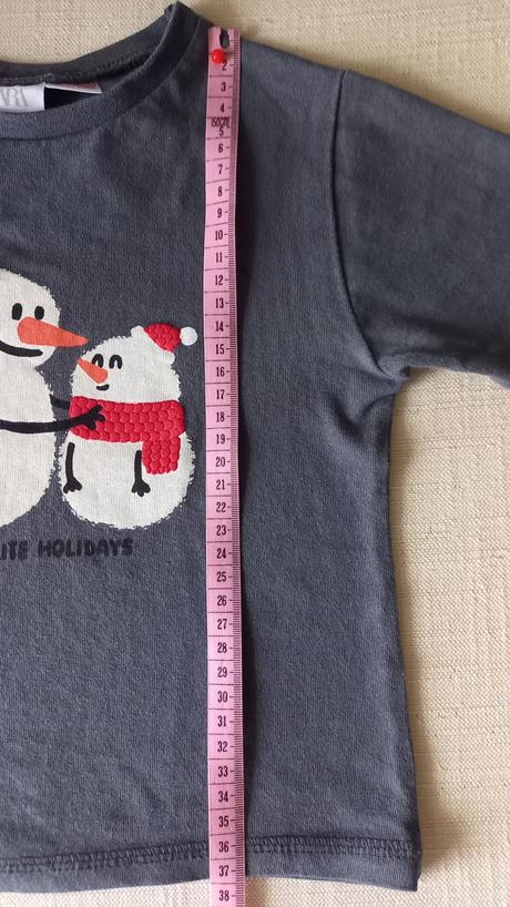 3x tricko vianoce zima 92 -98 zara, zara,92