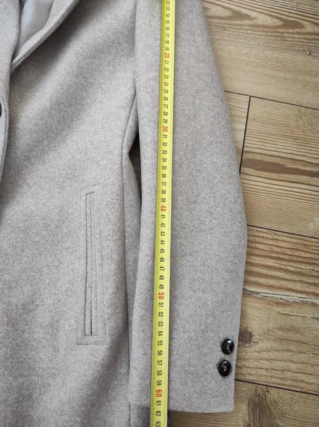 Nepoužitý vlnený kabát zara, zara,xs