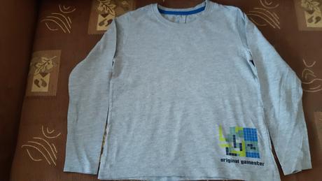 Tričká dlhý rukáv 3ks, 134