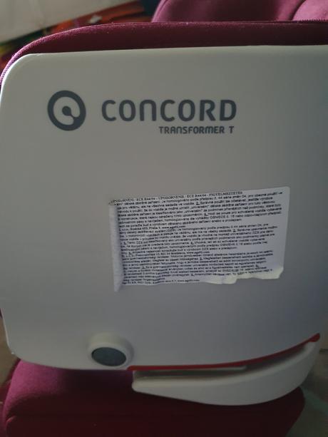 Autosedačka concord transformer  15-36kg, concord