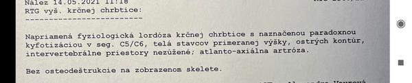 Mám problém s krčnou chrbticou?
