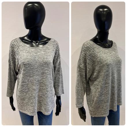 Dámsky sveter s kamienkami (m), m