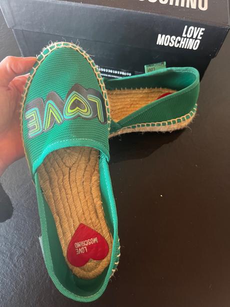 Espadrilky - moschino, moschino,36