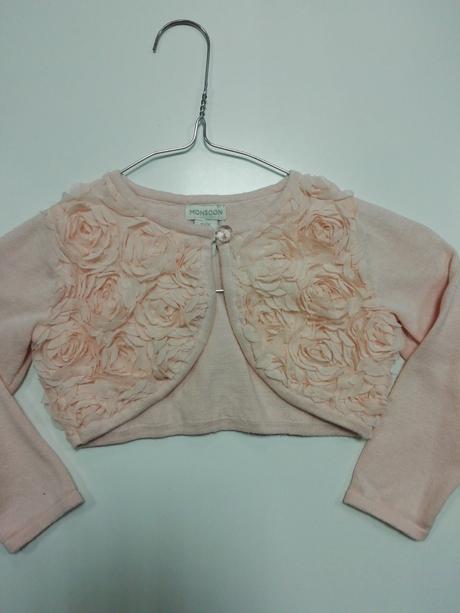 Sveter bolerko s 3d kvetmi, monsoon,92