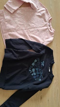 Mikiny 2x, fox & bunny,140