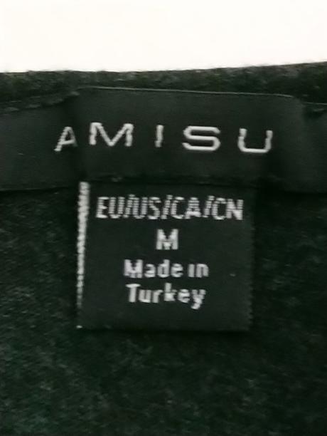 Dámsky tmavo sivý top, amisu, amisu,l