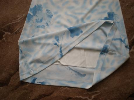 Bledomodré šaty, xs