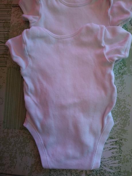 3 ks biele body, george, 62-68 cm, george,68