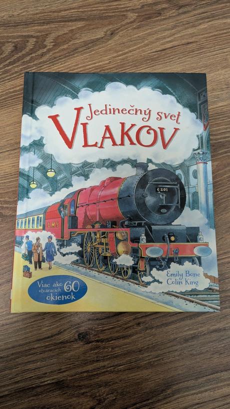 Knizka jedinecny svet vlakov, 
