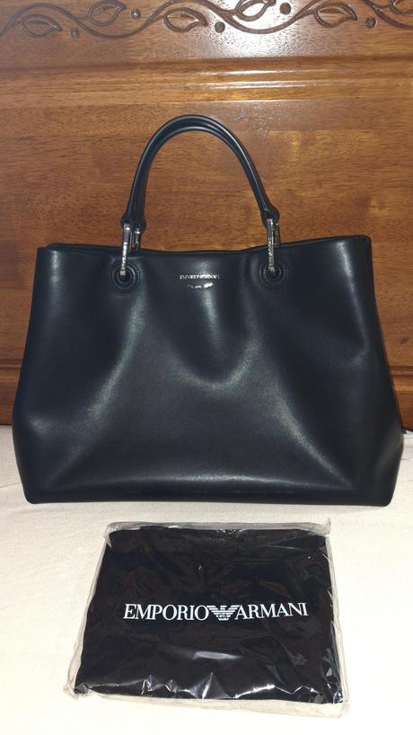 Čierna kabelka emporio armani, 