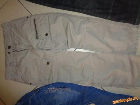 Nohavice 2ks + 1 grátis, 128