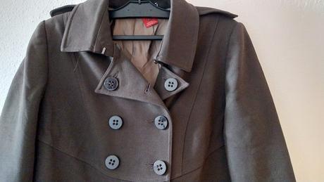 Hnedý jarný/jesenný kabát zn. michelle windheuser, xl