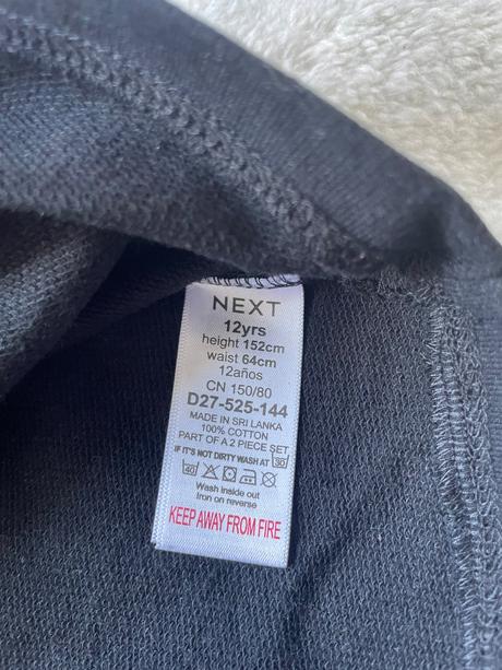 Cierne bavlnene tricko s vreckom next, next,152