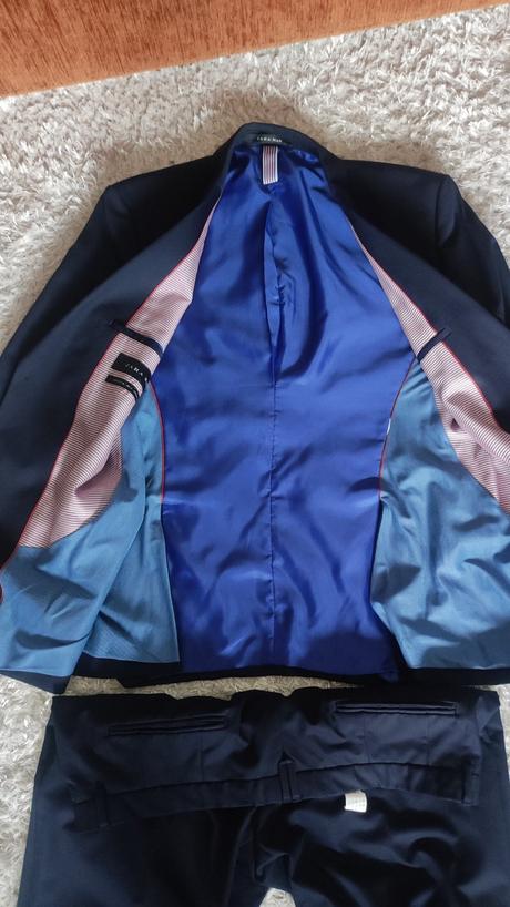 Pansky slim fit oblek značky zara, zara,l