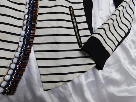 Luxusny lanovy blejzer, pinko,38