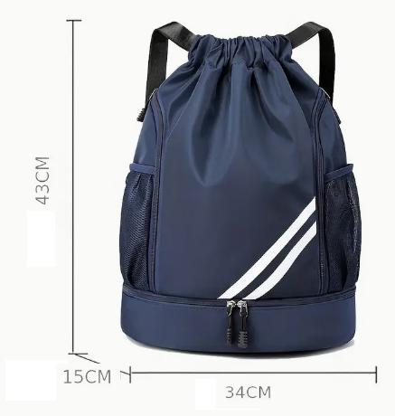 Zaťahovací ruksak tmavo ružový - skladom, mut-48,