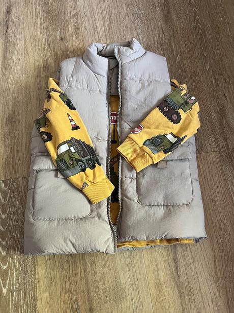 Vesticka a mikina lindex, lindex,122