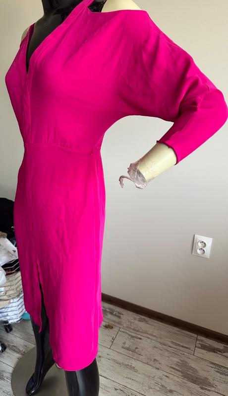 Cyklamenove saty topshop, topshop,36