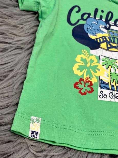 Chlapčenské tričko s potlačou a nápismi (6-9 mes.), original marines,68 / 74