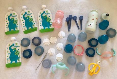 Balíček 10x kapsičky, 3 fľaše, kefka, hryzadlo, babylove