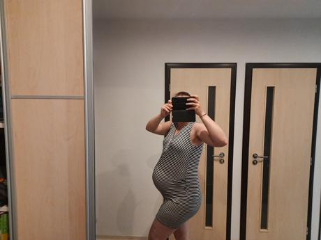 Tehotenské šaty, h&m,m