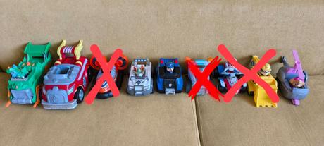 Labková patrola autá, 