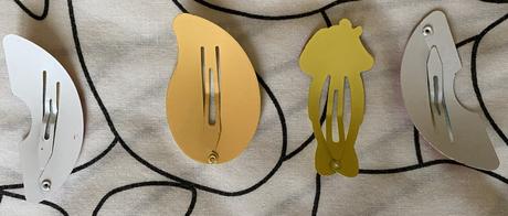 Mašličky so štipcami + sponky - pukačky - 8ks + 1,