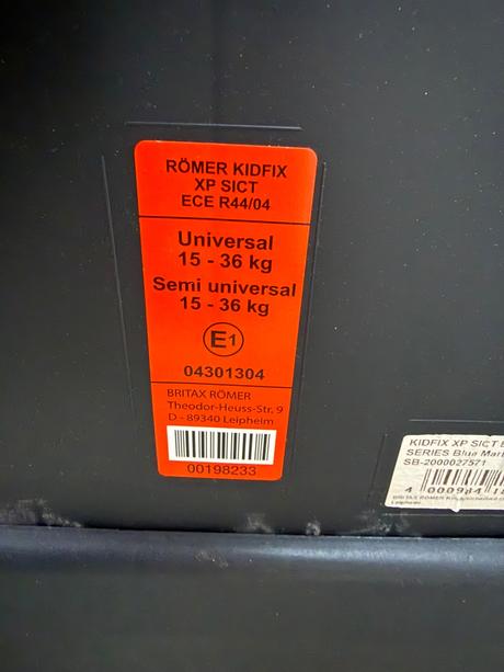 Predám autosedacku britax römer kidfix, römer