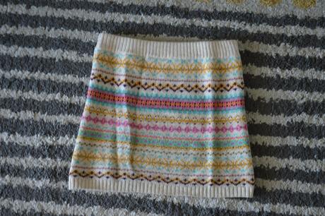 Pletená sukňa 122/128, h&m,122