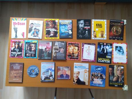 Rôzne dvd aj pre deti, 