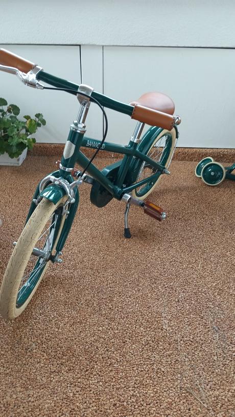 Detský bicykel banewood 16" zelený, 16
