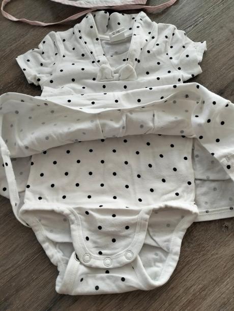 Šatočky h&m plus klobúčik, h&m,74