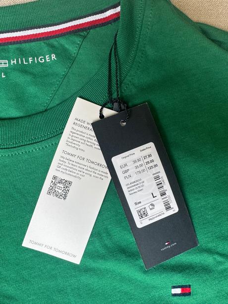 Pánske tričko tommy hilfiger, tommy hilfiger,l
