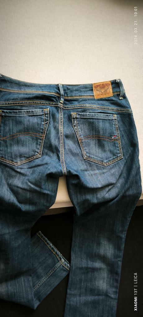 Riflové nohavice tommy hilfiger, tommy hilfiger,l