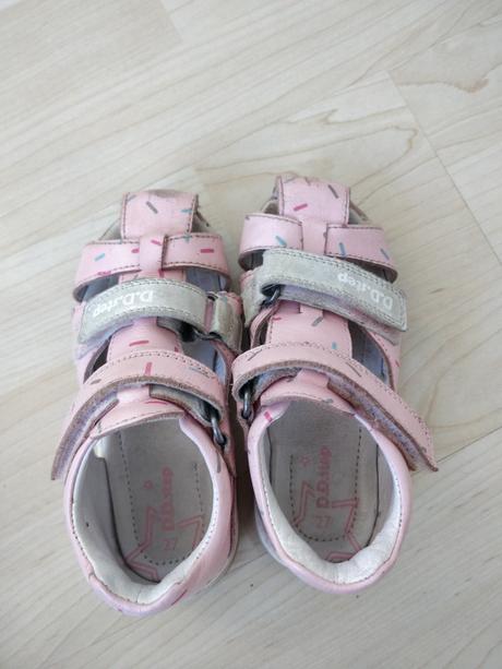 Dievcenske sandalky dd step 27, d.d.step,27