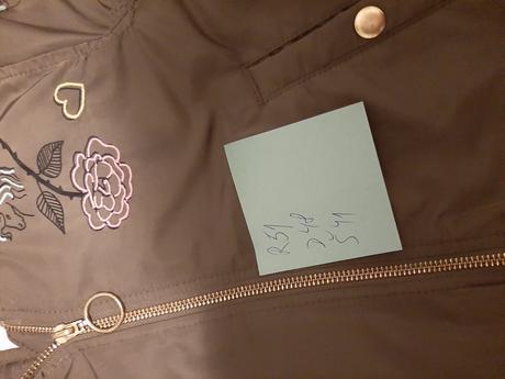 Zimná bunda, h&m,134