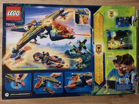 Lego nexo knights 72005 aaronova kuša,