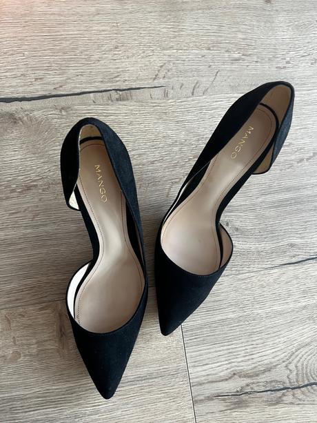 Lodičky mango 41 čierne, mango,41