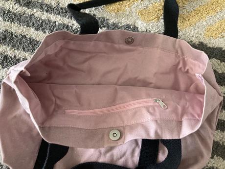 Plátená kabelka s leopardom, lindex