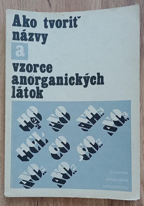 Vzorce anorganických látok, 
