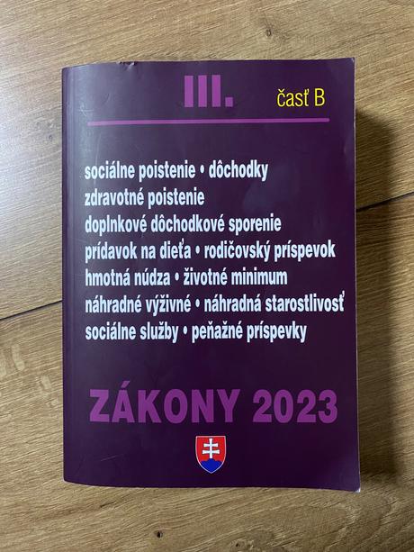 Zákony 2023 časť b,