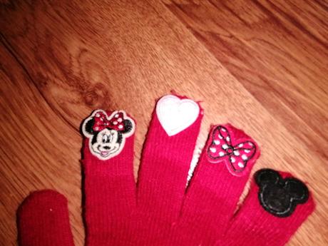 Rukavičky  minie, 128